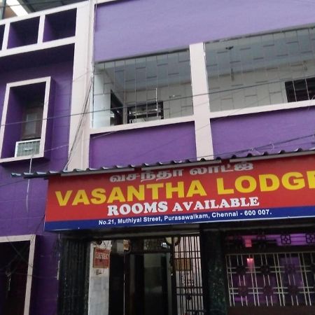 Vasantha Lodge Purasawalkam Τσενάι Εξωτερικό φωτογραφία